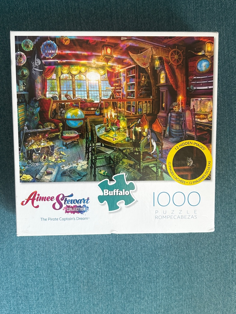 Buffalo Games Aimee Stewart Pirate Captain's Dream 1000 Pc Jigsaw Puzzle NIB